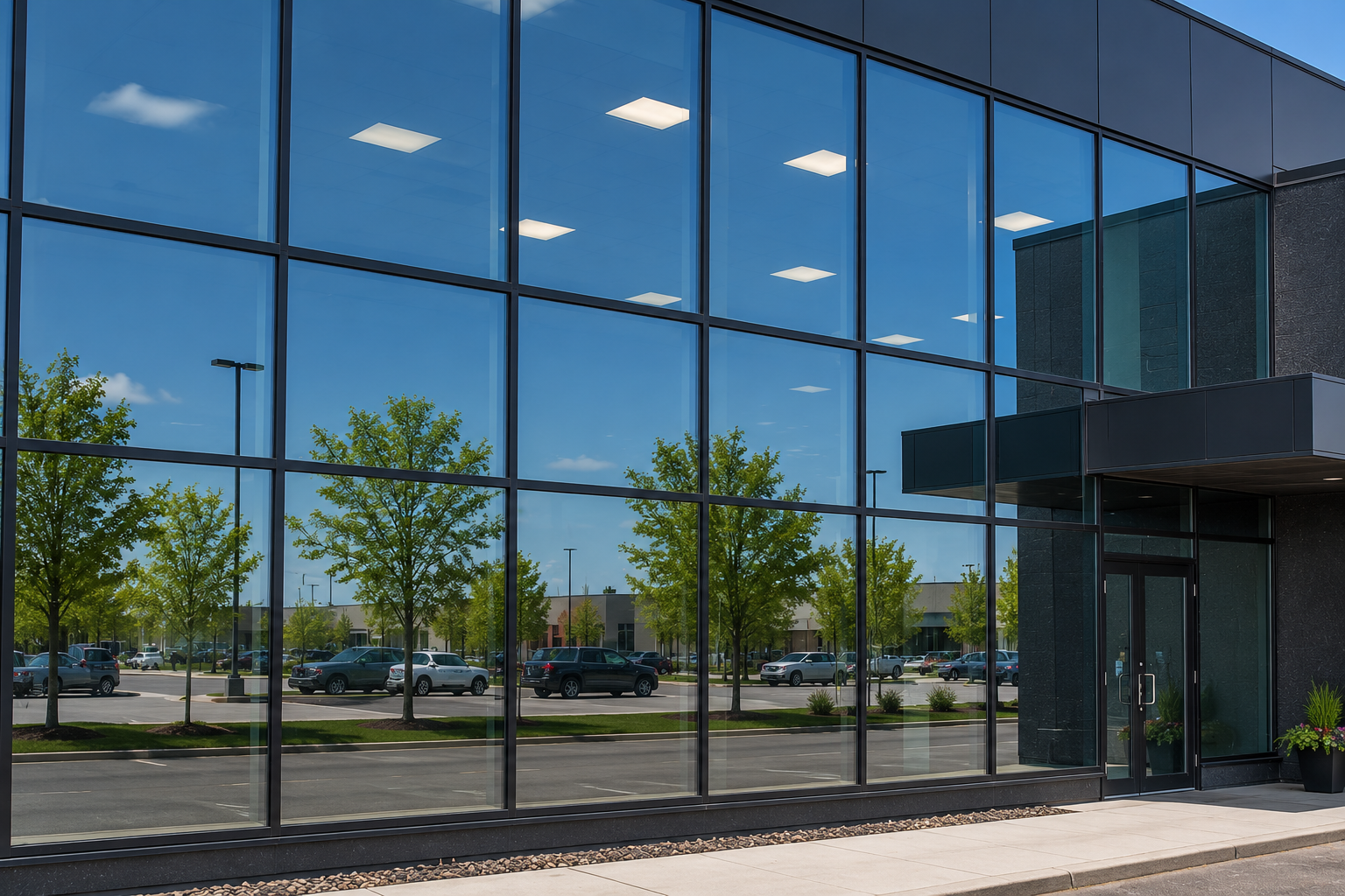 Lavage de vitres par Capital Entretien Pro